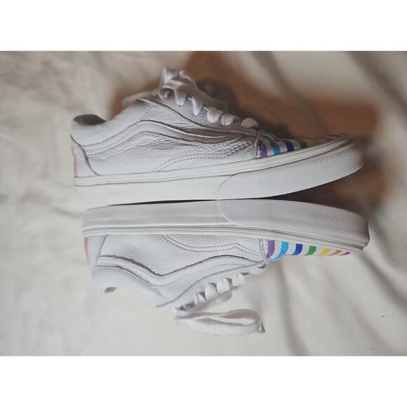 Vans x Flour Shop Old Skool Rainbow Shoe Size Womens 7 - Picture 5 of 9